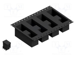 Connector: pin strips; pin header; male; PIN: 6; 2.54mm; SMT; 2x3