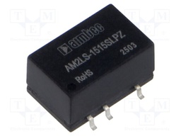 Converter: DC/DC; 2W; Uin: 13.5÷16.5V; Uout: 15VDC; Iout: 133mA; SMD