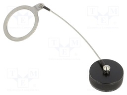 Protection cover; MIL-DTL-38999 Series III; size 21; black