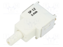 Switch: push-button; Pos: 2; 0.4A/28VAC; 0.4A/28VDC; Man.series: SP