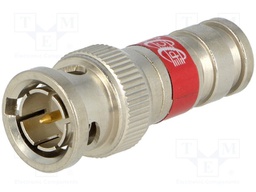 Plug; BNC; male; 75O; RG59; compression; Tool: CT2-AS-EX, PCT-AIO-CT