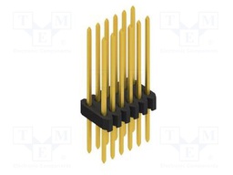Connector: pin strips; pin header; male; PIN: 12; 1.27mm; THT; 2x6