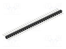 Connector: pin strips; pin header; male; PIN: 30; 2.54mm; SMT; 1x30
