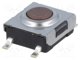 Microswitch TACT; SPST; 0.05A/24VDC; Rcont max: 100mΩ; Pos: 2