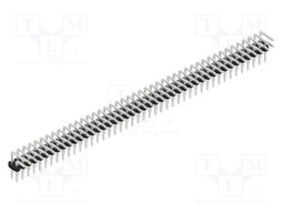 Connector: pin strips; pin header; male; PIN: 88; 2mm; THT; 2x44