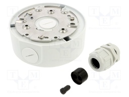 Accessories: junction box; Ø129.1x45mm; white; -40÷60°C