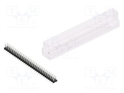 Connector: pin strips; pin header; male; PIN: 62; 2.54mm; SMT; 2x31