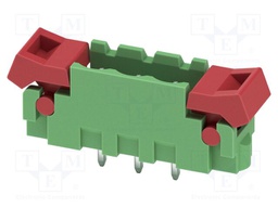 PCB headers, nominal cross section: 2.5 mm?, color: green, n