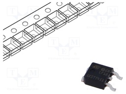 Fixed LDO Voltage Regulator, 3V to 16V, 400mV drop, 1.8V/500mA out, TO-252-3