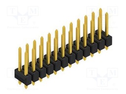 Connector: pin strips; pin header; male; PIN: 24; 2.54mm; THT; 2x12