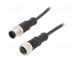 Cable: for sensors/automation; PIN: 5; M12-M12; B code-Profibus