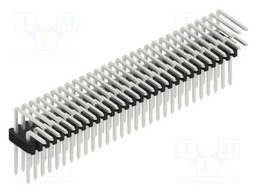 Connector: pin strips; pin header; male; PIN: 58; 1.27mm; THT; 2x29