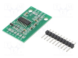 Sensor: pressure; load cell amplifier; 3.3÷5VDC; HX711