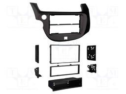 Radio frame; Honda; 2 DIN; black