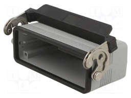 Enclosure: for HDC connectors; C-TYPE; size 104.27; PG21