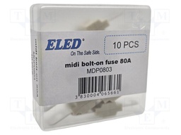 Fuse: fuse; 80A; 58VDC; automotive; 41mm; M5 screw; 41x12x8.24mm