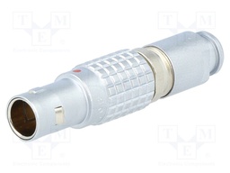 Connector: circular; Series: 0B; plug; male; soldering; for cable