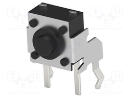 Microswitch TACT; SPST-NO; Pos: 2; 0.05A/24VDC; THT; none; 1.6N
