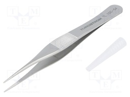 Tweezers; 120mm; for precision works; Blades: straight
