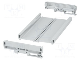 Enclosure: for DIN rail mounting; Y: 142.3mm; X: 203.8mm; PVC