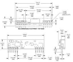 Converter: DC/DC; 50W; Uin: 8.3÷14V; Uout: 0.7525÷5.5VDC; Iout: 10A