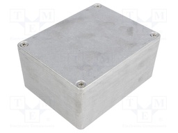 Enclosure: multipurpose; X: 90mm; Y: 115mm; Z: 55mm; 1550Z; aluminium