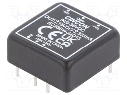 Converter: DC/DC; 10W; Uin: 9÷36V; Uout: 15VDC; Uout2: -15VDC; 18g