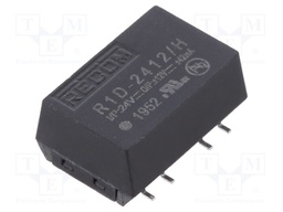 Converter: DC/DC; 1W; Uin: 21.6÷26.4V; Uout: 12VDC; Uout2: -12VDC