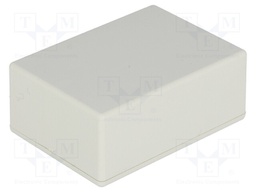 Enclosure: multipurpose; X: 36mm; Y: 50mm; Z: 20mm; ABS; grey