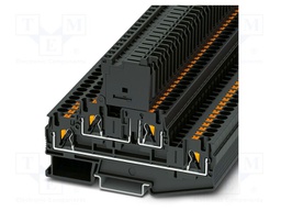 Splice terminal: rail; PA; terminals: 4; W: 6.2mm; H: 102.9mm