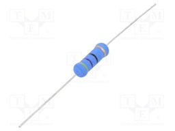 Resistor: metal oxide; THT; 47Ω; 3W; ±5%; Ø5.5x16mm; axial