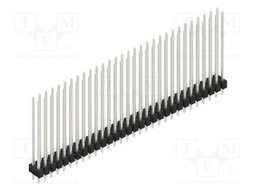 Connector: pin strips; pin header; male; PIN: 60; 2.54mm; THT; 2x30