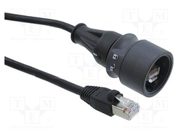 Patch cord; PIN: 8; internal bayonet,bayonet; Buccaneer 6000