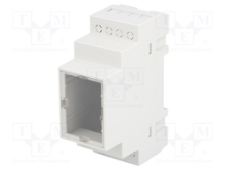 Enclosure: for DIN rail mounting; Y: 90mm; X: 35mm; Z: 65mm; ABS