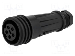 Connector: circular; plug; female; PIN: 5; Buccaneer 900; for cable