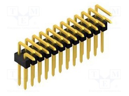 Connector: pin strips; pin header; male; PIN: 24; 2.54mm; THT; 2x12