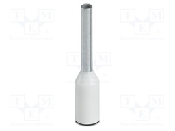 Tip: bootlace ferrule; insulated; copper; 0.5mm2; Bit len: 8mm