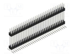 Connector: pin strips; pin header; male; PIN: 64; 1.27mm; SMT; 2x32