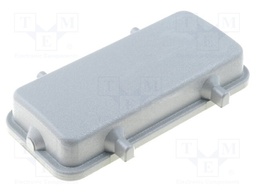 Protection cover; Han; size 16B; for double latch; thermoplastic