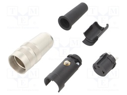 Connector: M16; female; for cable; IP40; plug; soldering; 250V; 7A