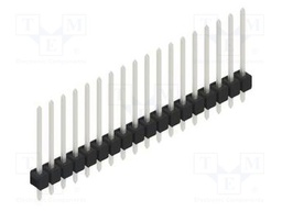 Connector: pin strips; pin header; male; PIN: 18; 2.54mm; THT; 1x18