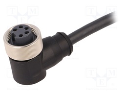 Plug; 7/8"; 7.5m; female; PIN: 5; angled 90°; with lead; TPU