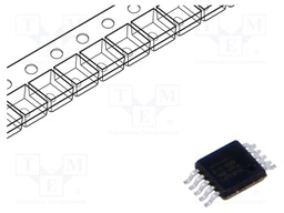 IC: instrumentation amplifier; VSSOP10; Features: 20bit ADC