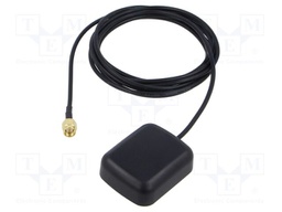 Antenna; GPS; SMA-A; SMA male; 2m; magnet