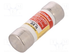 Fuse: fuse; quick blow; 15A; 600VAC; industrial; 20,6x57,2mm; JLS