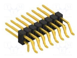Connector: pin strips; pin header; male; PIN: 16; 2.54mm; SMT,THT