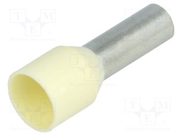 Bootlace ferrule; insulated; copper; Insulation: polypropylene