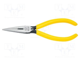 Pliers; side,cutting,half-rounded nose; 170mm