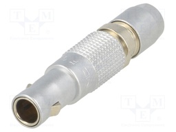 Connector: circular; Series: 00; plug; male; soldering; for cable