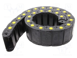 Cable chain; MEDIUM; Bend.rad: 75mm; L: 1000mm; Int.height: 25mm